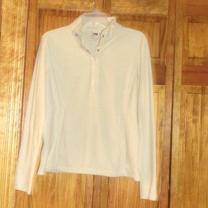 AREI beige fitted sweatshirt sz S woman